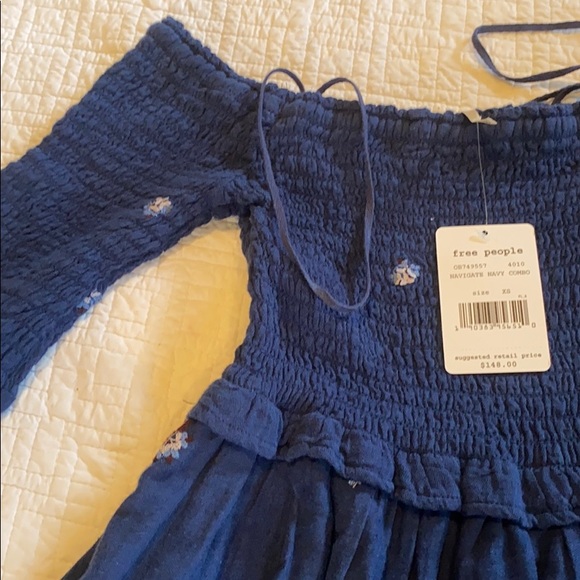 NWT FREE PEOPLE counting daises mini dress - Picture 9 of 9